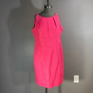 Taylor coral sleeveless dress New with tag size 14